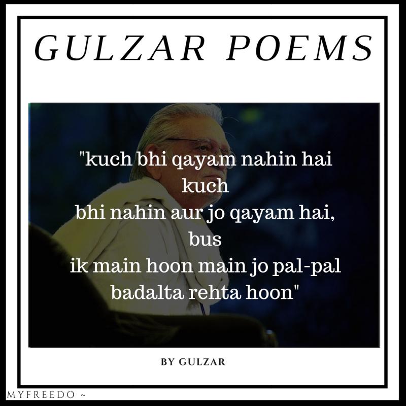 Gulzar Poems